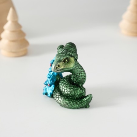 Souvenir Polystone "Green Snake" MIX 5x3x5 cm-4