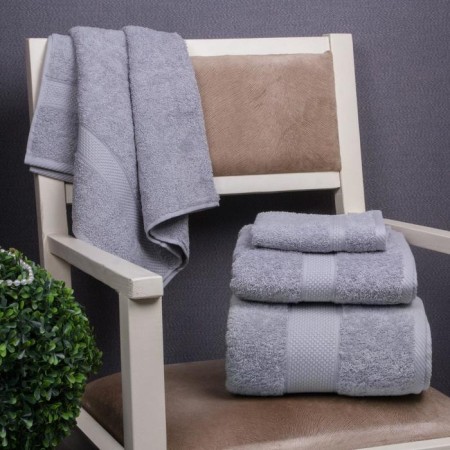 Arya Home Miranda Soft, 500 grams, size 50x90 cm, gray color gray-20