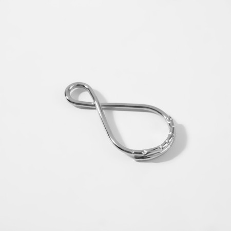 Ring for the Britok "Eight", 38 × 21 mm, 2 pcs, silver color-1