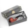 Knukeing pipe for tobacco "Commander premium", classic, red tree, length 14.5 cm, d-1.8