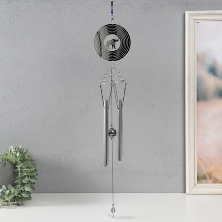 Wind music metal, plastic 4 tubes "Elephant" 65x10x6.5 cm