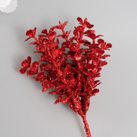 Decorative bouquet "Flower" length 22 cm, red-2
