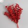 Decorative bouquet "Flower" length 22 cm, red