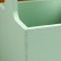 Kashpo - wooden box 13.5x13.5x30 cm olive