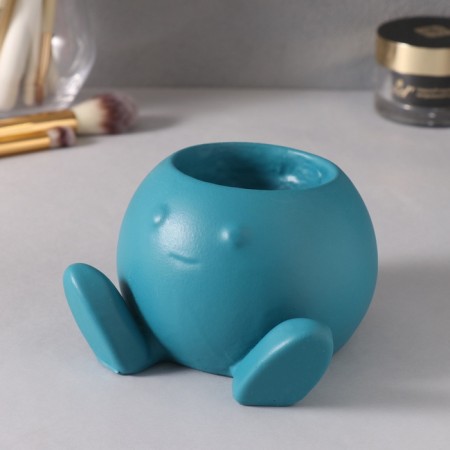 Interior item "Ball with legs" 7*10.9cm blue-4