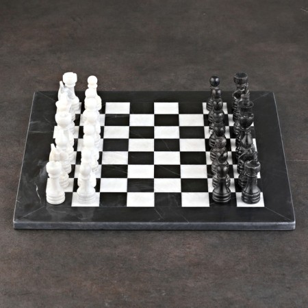 Chess "Elite", white/black, board 40x40 cm, onyx-2