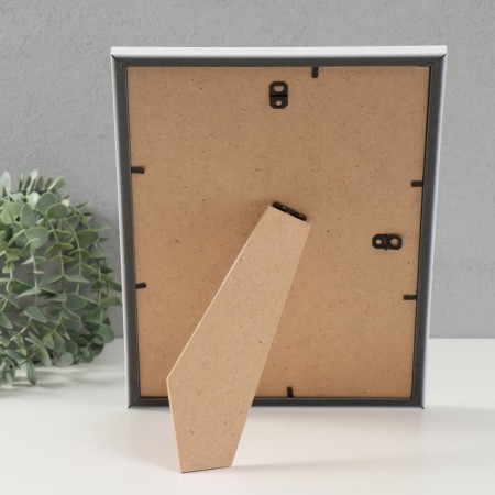 Photo frame Plastic "Mira" 21x29.7 cm, (A4) White (plastic screen)-3