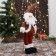 Soft toy "Santa Claus - Puzanchik" 10x52 cm, red -green