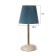 Table lamp "Lika" 1x40W E27 white/gold/blue 15x15x32.5cm