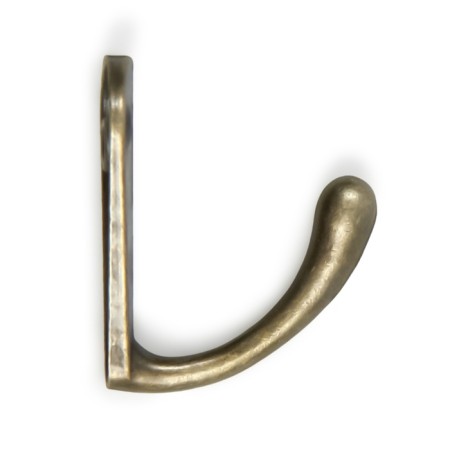 Hook furniture tundra TKO007, one -rod, bronze, 50 pcs-3