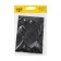Two -seater socket Tot Glossy Glass, 16 A, hidden, with salary, glass, black