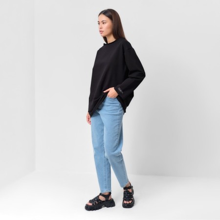 Jumper (longshiliz) female mist, size s-m, black color-2