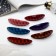 Hair hairpin "petals" 9x2.5 cm, mix