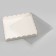 White cookie box, 25 x 25 x 4 cm