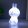 Night "Bunny" LED RGB battery 3xlr44 mix 8x7.5x1 Risalux