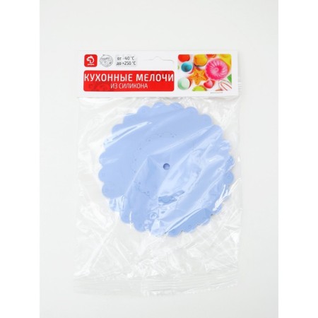 Silicon-sized lid Silicone Dilan "Watermelon", D = 11 cm, cornflower color-5