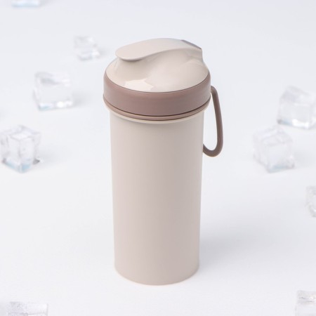 A bottle for cold drinks with a loop, 400 ml, the color is lightweight-1