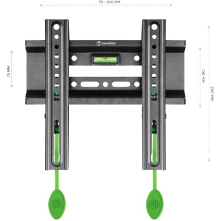 Black Black 17 "-43" Max.30kg, wall-mounted bracket-3