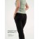 Women's trousers Resport, p. 48, black color, sports