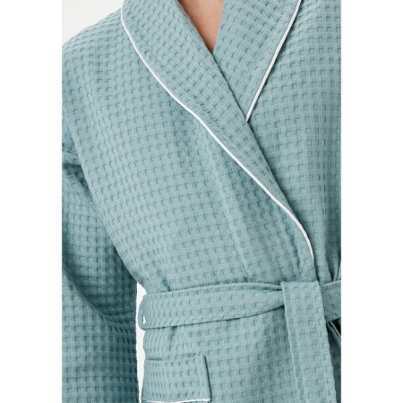 Herman's male dressing gown, size m, color menthol-3
