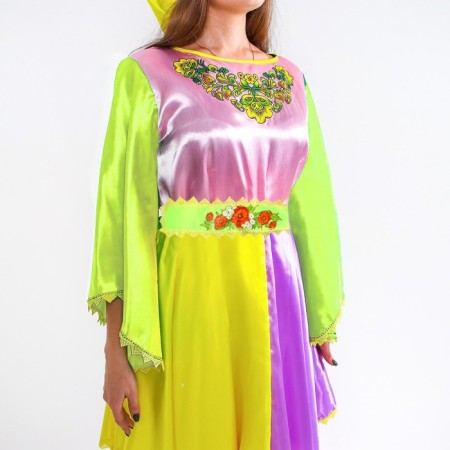Carnival costume "Spring", dress, kokoshnik, p. 50-52-1
