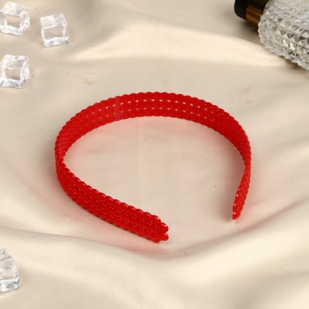 Hair rim "Divina" Wide paths, 1 cm, mix-1