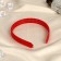 Hair rim "Divina" Wide paths, 1 cm, mix