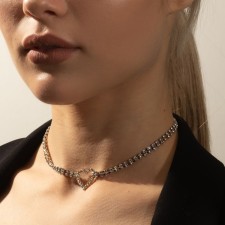 The necklace 