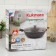 Stear, D = 30 cm, removable handles, glass cover, anti -stick coating, color dark marble