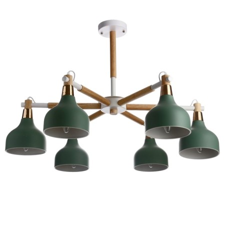CALE "CAN" 6x40W E27 Green 75x75x64 cm BayerLux