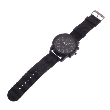 Men's watches "Soldier", D-4.5 cm, L-22 mm strap, black-2