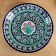 Largan Rishtan ceramics "Flowers", 42 cm, blue