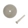 Circle of cutting for engravers and tundra drums, 60 mm + adapter 6 mm