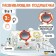 Developing toy "Bill of animals", eruption, rattle, mirror, crumb I