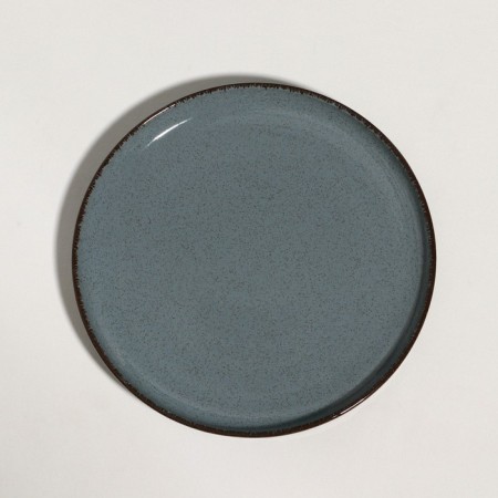Plate "Pearl", d = 19 cm, blue, porcelain