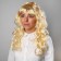 Carnival wig "Blonde", Kudri, district. 56, 120 g