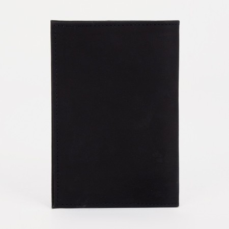 Cover for passport, black color-1