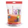 Set a desktop Erichkrause Mini Burger Neon Solid, 13 objects, rotating, orange neon