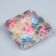 Cookie box, confectionery packaging with PVC lid, “for you”, 10.5 x 10.5 x 3 cm