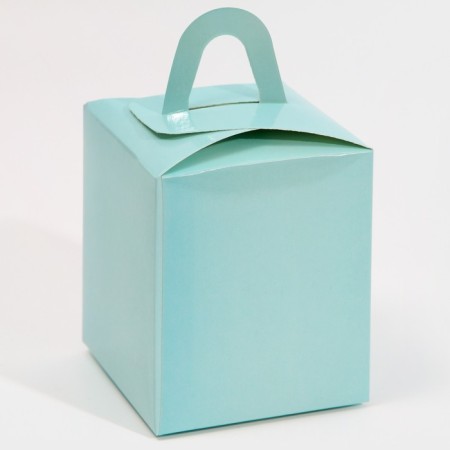 Capcake box, confectionery packaging, 1 cell "Blue", 9 x 9 x 11 cm-2