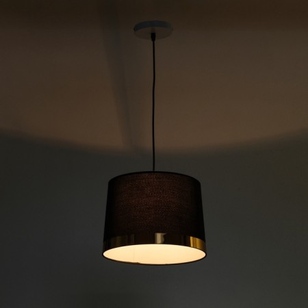 Lamp "Landi" E27 40W black and gold 30x30x21 cm-2