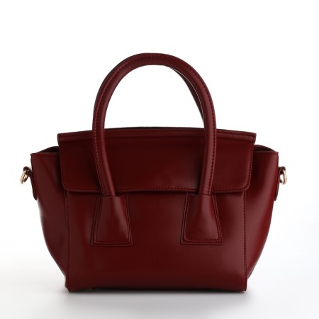 Women's bag with lightning, burgundy color-3