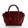 Women's bag with lightning, burgundy color