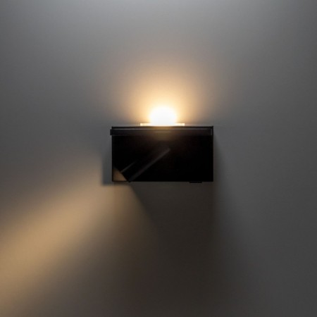 Sconces with the Citilux "Descart" CL704371 18.5x10 cm, 2x3W, LED, Black Color Black-18