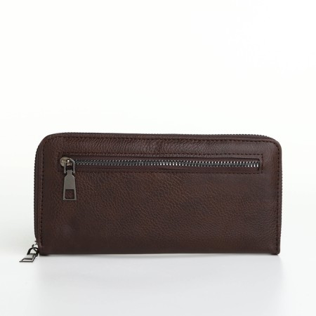 Pearl husband, 19.5*2.5*10 cm, 6 depth + n/pocket, d/maps, d/coins, on lightning, brown