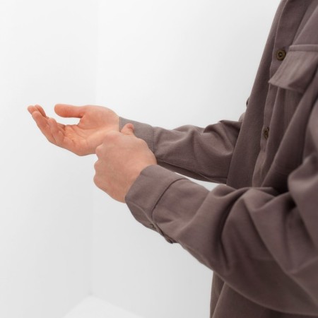 Men's shirt MIST Oversize R.50, Gray-6