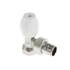 Клапан радиаторный ручной регулирующий Ogint, 1/2", угловой