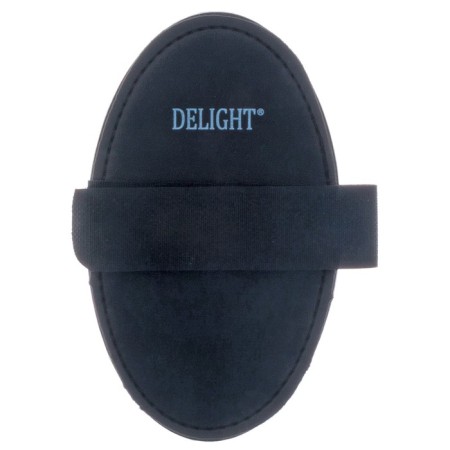 Delight brush rubber, on hand, metal teeth with a drop, black-2