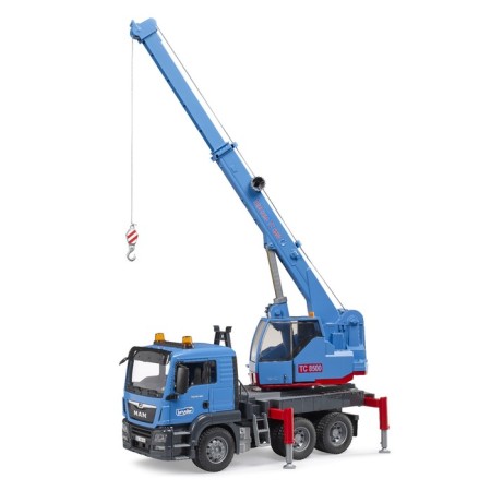 Cargo crane Bruder Man, Blue Blue Blue-5