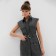 Women's dress minku: safari mini color graphite, river 46